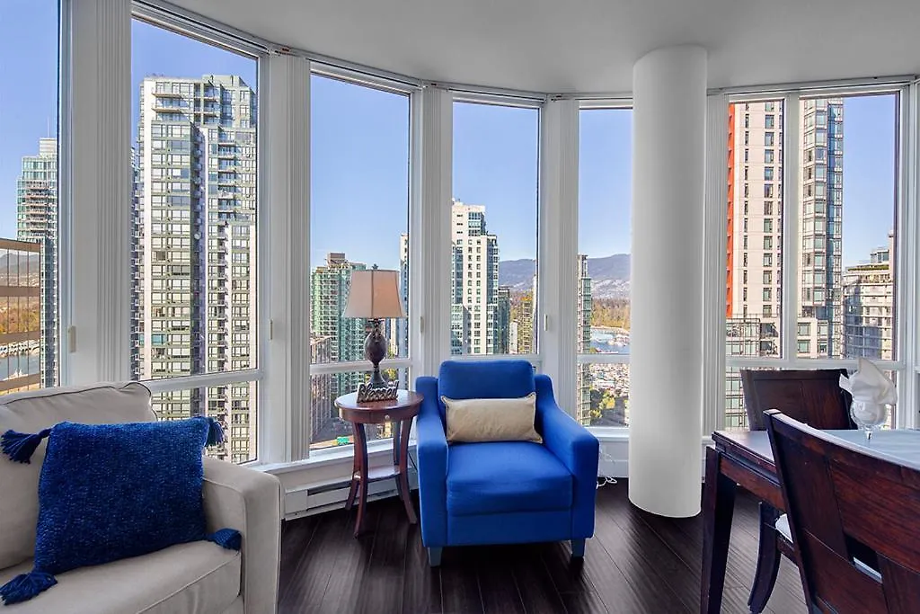 Gorgeous Harbour Haven - Stylish 3 Bedroom Retreat - The Best Location Downtown! Vancouver Apartament